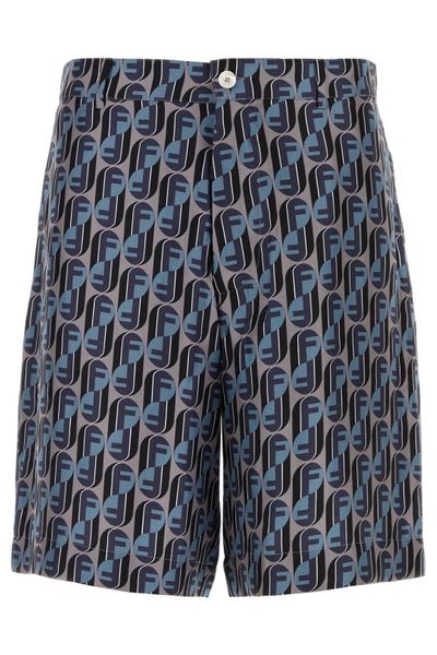 Fendi FF Printed Bermuda Shorts