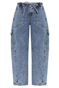 Alaïa Cargo Denim Jeans