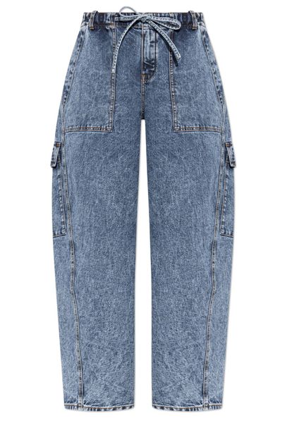 Alaïa Cargo Denim Jeans