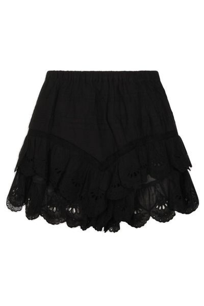Isabel Marant Étoile Jocadia Floral Lace Shorts