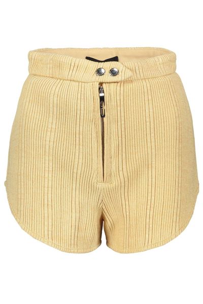 Ellery Ribbed High-Waist Shorts