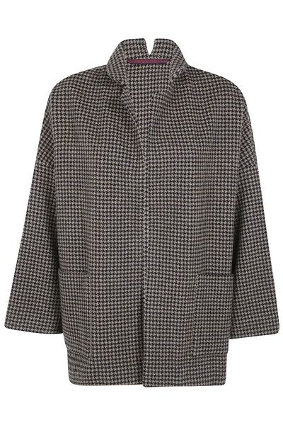 Daniela Gregis Gladiolo Houndstooth Jacket