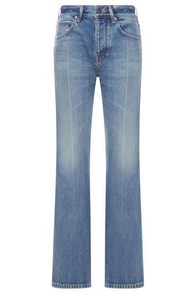 Balenciaga Straight Slim-Leg Jeans