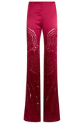 Alberta Ferretti Embellished Palazzo Pants