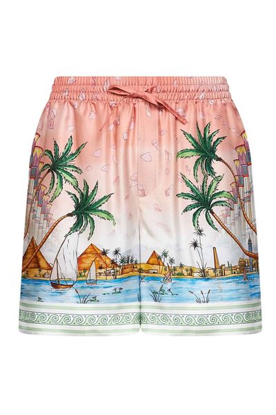 Casablanca Ethereal Printed Shorts
