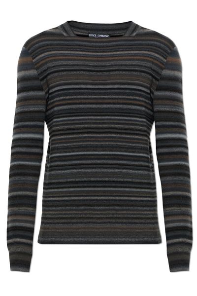 Dolce & Gabbana Striped Sweatshirt