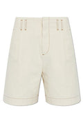 Lanvin Contrast Stitch Bermuda Shorts