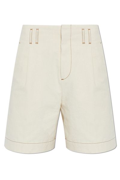 Lanvin Contrast Stitch Bermuda Shorts