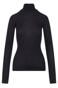 Lemaire Long Sleeve Turtleneck Ribbed Top