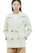 Max Mara Edgard Double-Breasted Peacoat