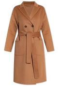 Anine Bing Dylan Belted Double-Breasted Coat