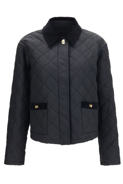 Ferragamo Padded Gancini Buckle Jacket