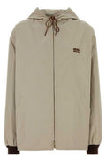 Miu Miu Zip-Up Hooded Jacket