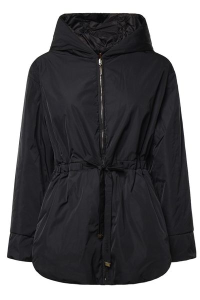 Max Mara The Cube Charme Zip-Up Drawstring Coat