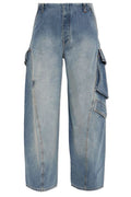 Alaïa Denim Cargo Pants