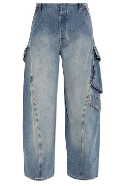 Alaïa Denim Cargo Pants