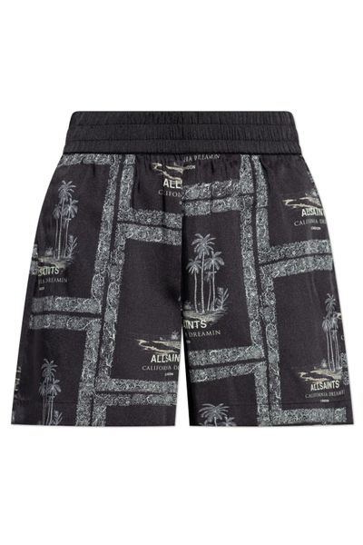 Allsaints Lettie Printed Shorts