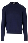 Bottega Veneta Intrecciato Leather Patch Jumper