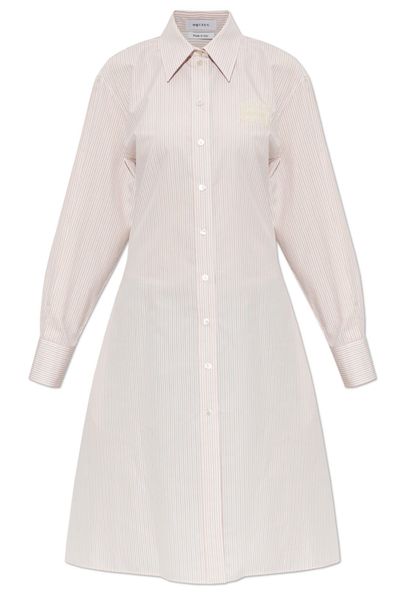 Alexander McQueen Lace-Up Shirt Dress