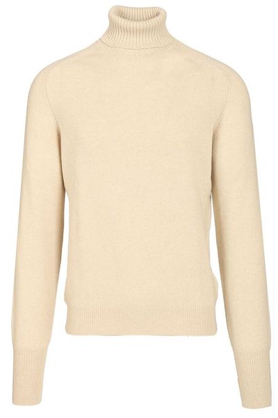 Fedeli Ribbed Turtleneck Knitted Sweater