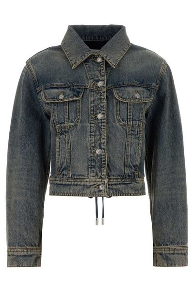 Alexander McQueen Buttoned Denim Jacket