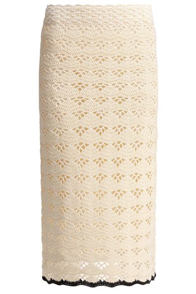 Zimmermann Rhiannon Crochet Midi Skirt