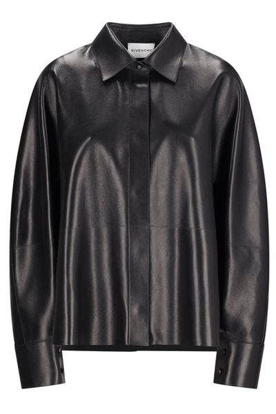 Givenchy Coccon Collared Long-Sleeve Shirt