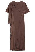 Loewe Draped Jersey Maxi Dress
