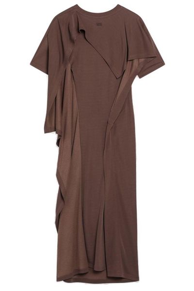 Loewe Draped Jersey Maxi Dress