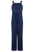 Alberta Ferretti Belted Dungaree Jumpsuit