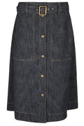 Moncler Buckled Button Detailed Skirt