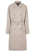 Prada Double-Breasted Belted Trench Coat