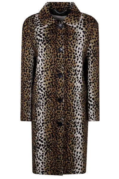 Blumarine Patterned Button-Up Coat