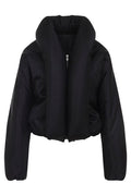 Alaïa Taffeta Padded Bomber Jacket
