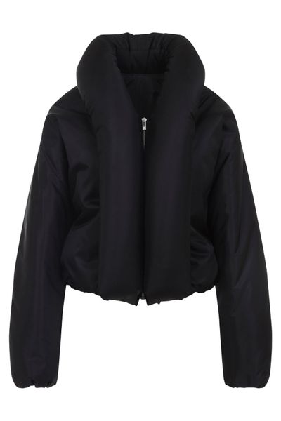 Alaïa Taffeta Padded Bomber Jacket