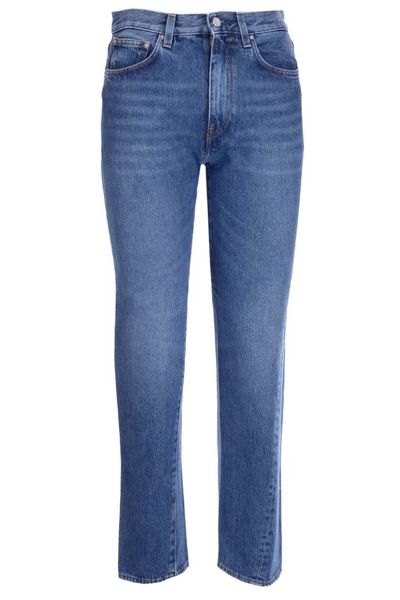 Totême Mid-Rise Straight-Leg Jeans
