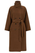 Alberto Biani Belted Double-Breasted Coat