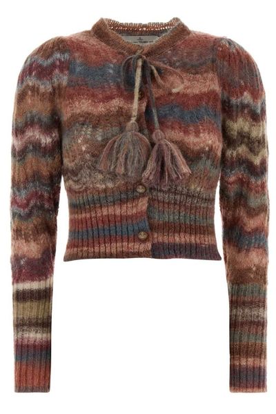 Vivienne Westwood Flora Cropped Cardigan