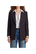 Saint Laurent Double-Breasted Striped Jacket