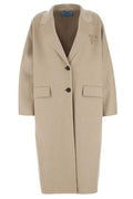 Prada Logo Printed Oversized-Fit Coat