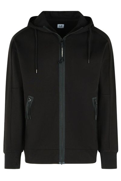 C.P. Company Diagonal Raised Fleece Goggle Sweatshirt