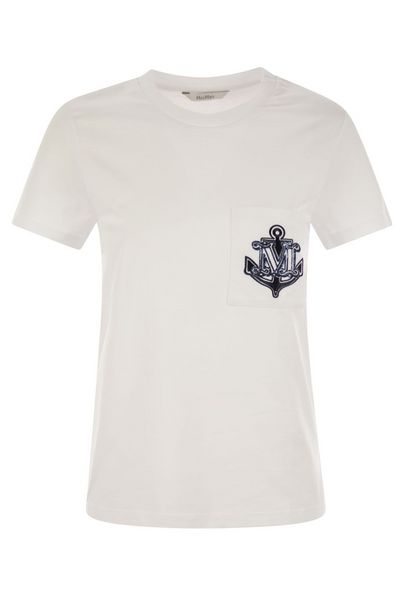 Max Mara Acacia Straight Hem Crewneck T-Shirt