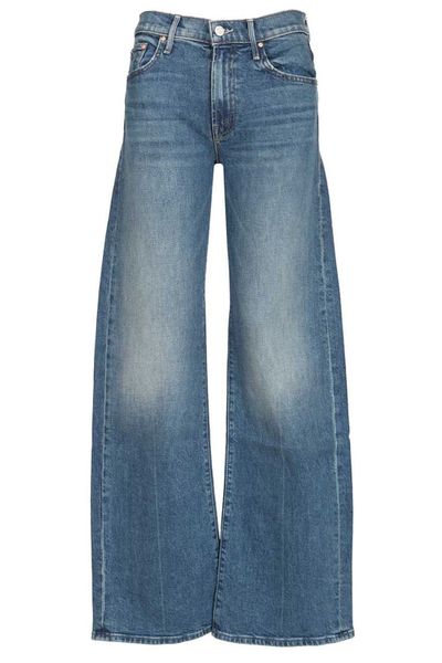 Mother The Mid Rise Lasso Sneak Jeans