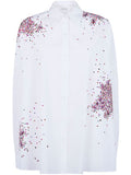 Dries Van Noten Long Sleeve Embellished Shirt