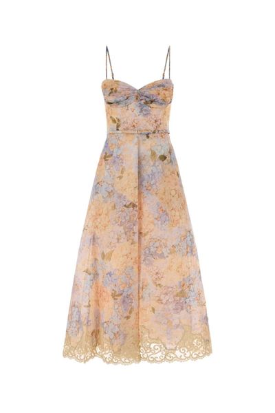 Zimmermann Valiant Tucked Midi Dress