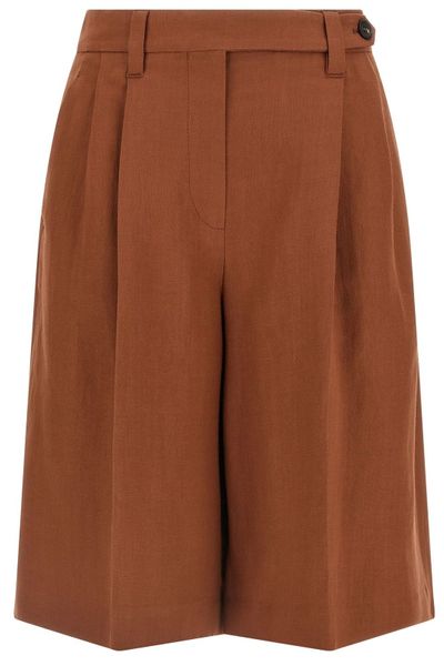 Brunello Cucinelli Pleated Bermuda Shorts