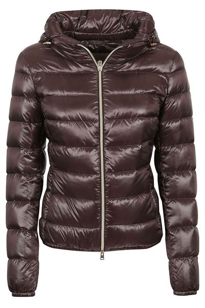 Herno Hooded Zipped Padded Jacket