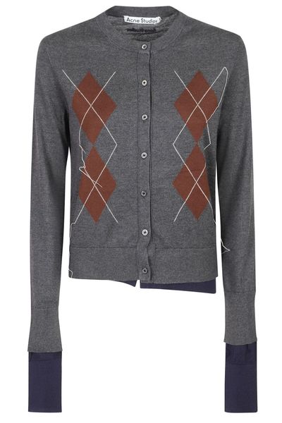 Acne Studios Double-Layered Cardigan