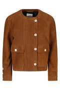 Saint Laurent Button-Up Short Jacket