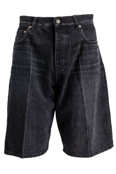 Balenciaga Denim Stay Press Shorts